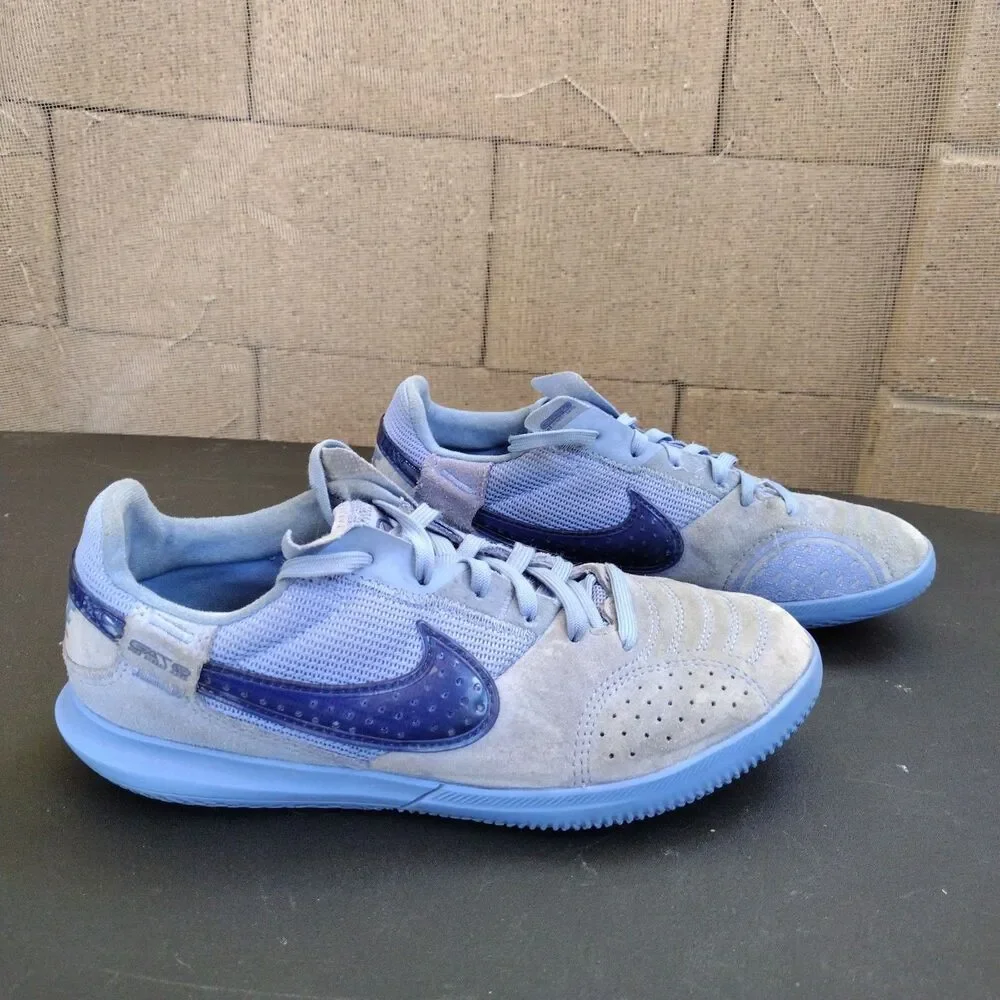 Nike Streetgato GS Royal Blue Indoor Soccer Shoes Youth Kids Size 4 DH7723-493